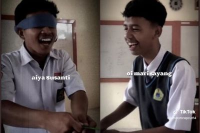 Viral 2 Siswa SMA Parodikan Lagu Aiya Susanti di Upin Ipin, Netizen: Bikin Candu