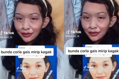 The Power of Makeup, Wanita Ini Cosplay Jadi Bunda Corla, Mirip Gak?