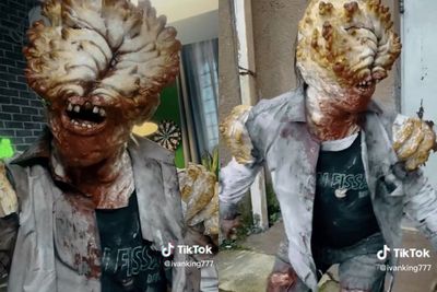 Cosplayer Zombie dari Game The Last of Us Ini Bikin Takjub, Jamur Cordyceps Mirip Banget!