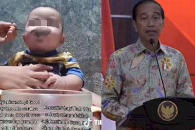 Jokowi Soroti Bayi Diberi Kopi Susu: Polisi Temui Orangtua Bayi, Harusnya Kader Posyandu