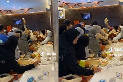 Viral Pasukan Emak-emak Antre Rebutan Holland Bakery, Tim Rebahan Nyerah