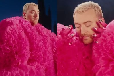 Sam Smith Rilis MV I m Not Here To Make Friends , Tampil Lebih Feminin dengan Gaun Pink