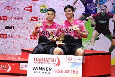 Hendra-Fajar Janjian Duel di Final Indonesia Masters 2023, Leo Daniel yang Jadi Juara
