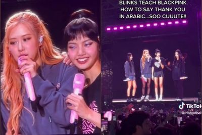 Momen BLACKPINK Ucap Terima Kasih dalam Bahasa Arab di Abu Dhabi, Fans: Syukron Ukhti!