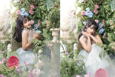 Potret Fuji di Kebun Bunga Bikin Netizen Terpesona: Tinkerbell Versi Nyata