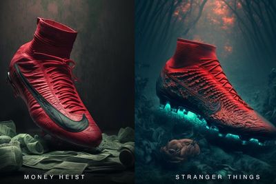 Sepatu Bola Bermotif Serial Barat Terkenal? Begini Penampakannya