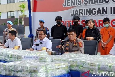 Polda Riau Buru Dalang Pengedar 276 Kg Sabu Asal Malaysia, Pelaku Terancam Hukuman Mati