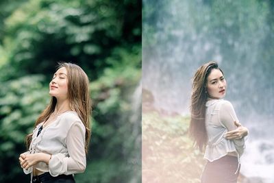 Natasha Wilona Pose Cantik di Air Terjun, Singgung soal Hidup Terus Mengalir