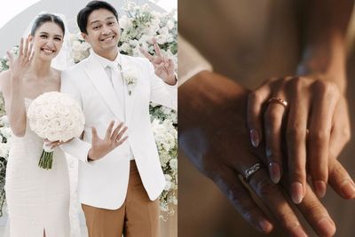Makna Simbol Infinity dari Cincin Pernikahan Deva Mahenra & Mikha Tambayong