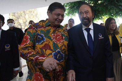 Sambangi Markas Golkar, Surya Paloh Buka Kemungkinan NasDem Berkoalisi dengan KIB