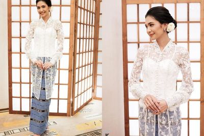 Anggunnya Mikha Tambayong Dalam Balutan Kebaya Ambon dan Kain Tenun: Nona Manise