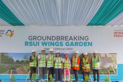 Yayasan WINGS Peduli, UI, dan RSUI Ciptakan Healing Garden sebagai Taman Penyembuhan Alami