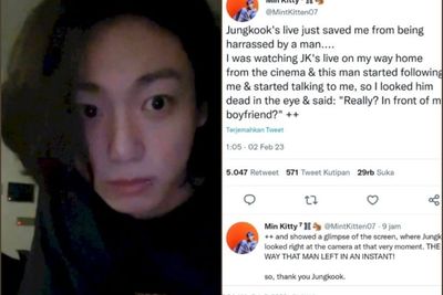 Hampir Dilecehkan Pria Asing, Fans BTS Terselamatkan Berkat Live IG Jungkook