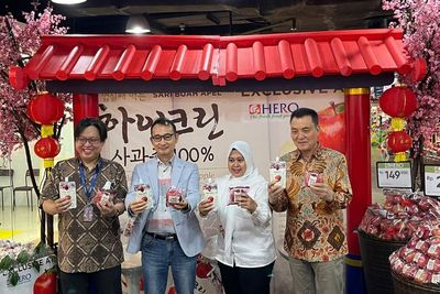 Minuman Apel Cheongsong Korea Selatan Ada di Hero!