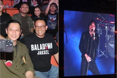 Konser Dewa 19 Juga Dihadiri Pejabat Politik dan Tokoh Nasional, Siapa Aja Ya?
