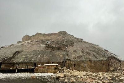 Diperebutkan saat Perang Salib, Kastil Kuno Berusia 2.000 Tahun Ambruk akibat Gempa Turki