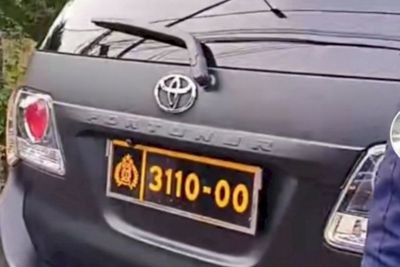 Fortuner Tabrak Ojol di Jaktim Rupanya Pakai Pelat Polisi Palsu, Sopir Cuma Warga Sipil