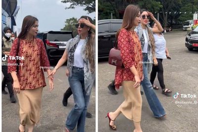 Potret Sederhana Selvi Ananda Pakai Batik, Netizen Soroti Tas Hermes dan Sepatu Valentino