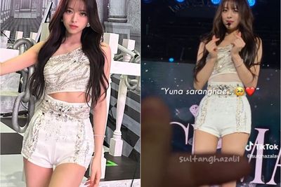 Dapat Finger Heart dari Yuna ITZY, Pria Ini Histeris Kegirangan: Mamak Aku di-Saranghae