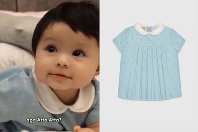 Ameena Anak Aurel Hermansyah Pakai Baju Harga Rp14 Juta, Netizen: Anti Kusut!