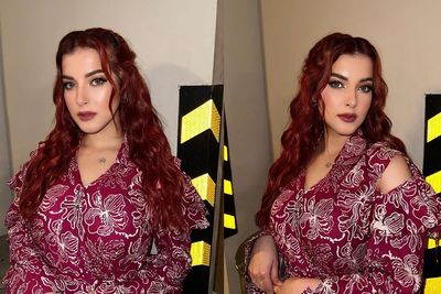 Tasya Farasya Tampil Serba Merah dari Rambut Ikal hingga Dress, Disebut Mirip Rose Titanic