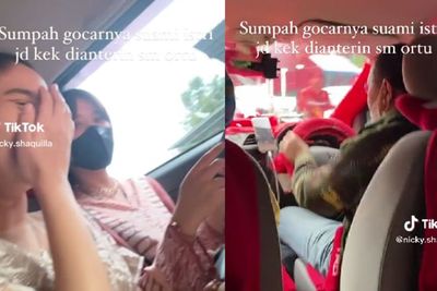 Momen Lucu 3 Wanita dapat Driver Taksi Online yang Bawa Istri: Jadi Berasa Diantarin Ortu
