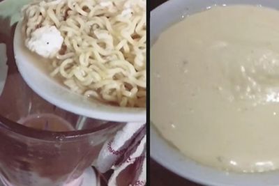 Ada Lagi Sekte Mie Instan Kuah Diblender Bareng Keripik Kentang, Netizen: Kirain MPASI