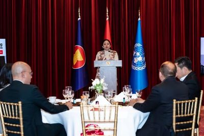 Singgah ke PTRI New York, Puan Ingatkan Dorong WNI di AS Ikut Pemilu dan Cegah Polarisasi