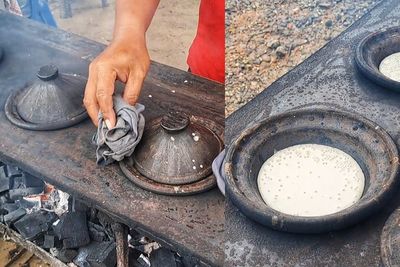 Masih Pakai Arang, Penjual Soerabi Durian Pekanbaru Ini Berguru hingga ke Sumatera Barat