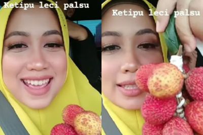 Apes! Satu Keluarga Kena Prank, Dikira Beli Buah Leci Ternyata Rambutan Dicukur