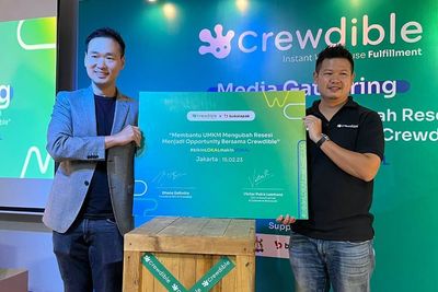 Crewdible Bantu UMKM Ubah Resesi Menjadi Opportunity Bersama