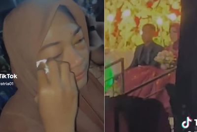 Momen Nyesek Cewek Nangis Lihat Mantan Nikah, Pacaran 9 Tahun Kalah sama yang 5 Bulan