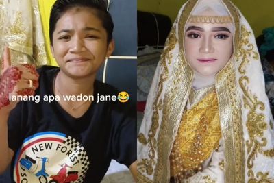 Dikira Lanang, Transformasi Wanita Ini Bikin Pangling Selesai Didandanin: Cuantik Poll!