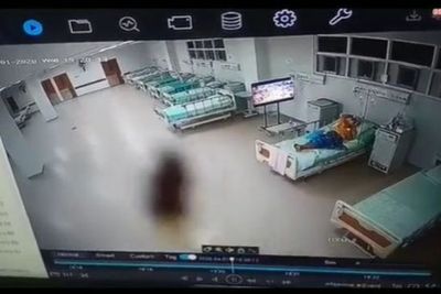 Hii Serem... Penampakan Kuntilanak Terekam CCTV di Bangsal Rumah Sakit