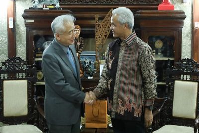 Dubes Korsel Temui Ganjar di Jateng, Bahas Apa Saja Nih?