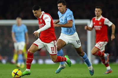 Saling Berbalas Gol, Arsenal vs Manchester City Imbang 1-1 di Babak Pertama