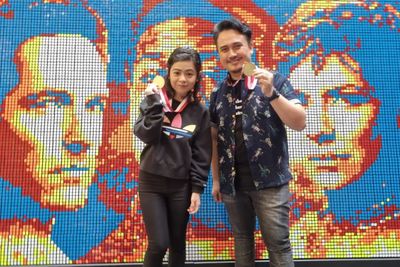 Berhasil Pecahkan Rekor MURI, Karya Rubik Denny Darko Habiskan Biaya Rp70 Jutaan