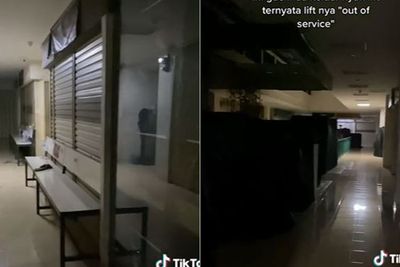 Momen Horor Pria Kejebak di Mall Sendirian, Sosok Hitam dan Suara Cewek Bikin Merinding