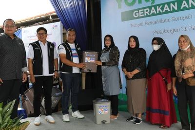 Gerakan Anti Sampah Yok Kita Gas : BRI Sasar Pengelolaan Sampah Terpadu