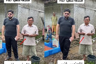 Kocak! Pria Ini Ngomong Bahasa Arab Dikira Berdoa, Seorang Bapak Spontan Mengangkat Tangan