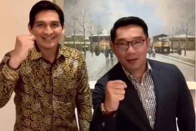 Ridwan Kamil Akhirnya Bertemu Lucky Hakim: Seperti Judul Lagu, Insya Allah Ada Jalan