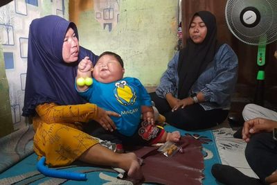 Viral! Kenzie, Bayi Jumbo Umur 16 Bulan Bobotnya 27 Kg, Ternyata Makannya Ini