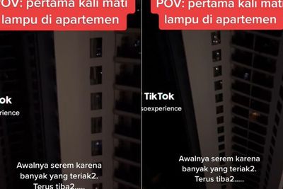 Listrik Apartemen Mati Buat Panik, Vibesnya Gak Jadi Horor karena Lagu Mati Lampu Nassar