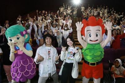 Arbani Yasiz Ajak Anak-anak Berkebutuhan Khusus Nonton Film Kiko In The Deep Sea