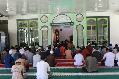 Lapas Pontianak Bekali Para Napi Ilmu Agama melalui Peringatan Isra Mikraj