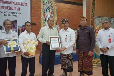 PMI Denpasar Diminta Tingkatkan Layanan Kemanusiaan Sesuai Spirit Vashudhaiva Kutumbakam