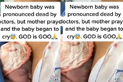 Keajaiban Tak Terduga, Bayi Meninggal Hidup Lagi Usai Didoakan Mama, Netizen Terenyuh