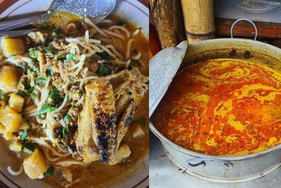 Nikmatnya Sepiring Laksa Khas Tangerang, Kuah Santan Kuningnya Kaya Rempah