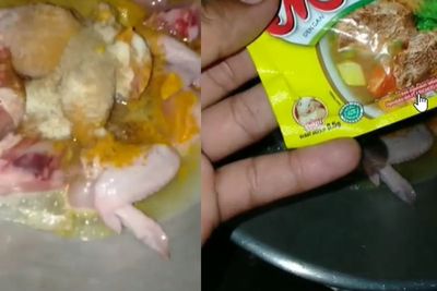 Masak Ayam Ungkep, Pria Ini Tambahkan Penyedap Bubuk Rasa Sapi, Gimana Rasanya?