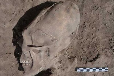 Penemuan 13 Tengkorak Mirip Alien di Makam Kuno Meksiko, Konon Jasad Anak Korban Ritual